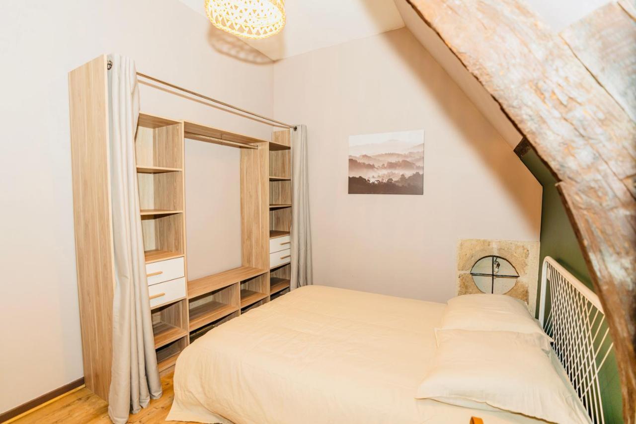 Nid Douillet La Cour Du Dauphin, Vue Cathedrale Imprenable Apartment Laon Exterior photo
